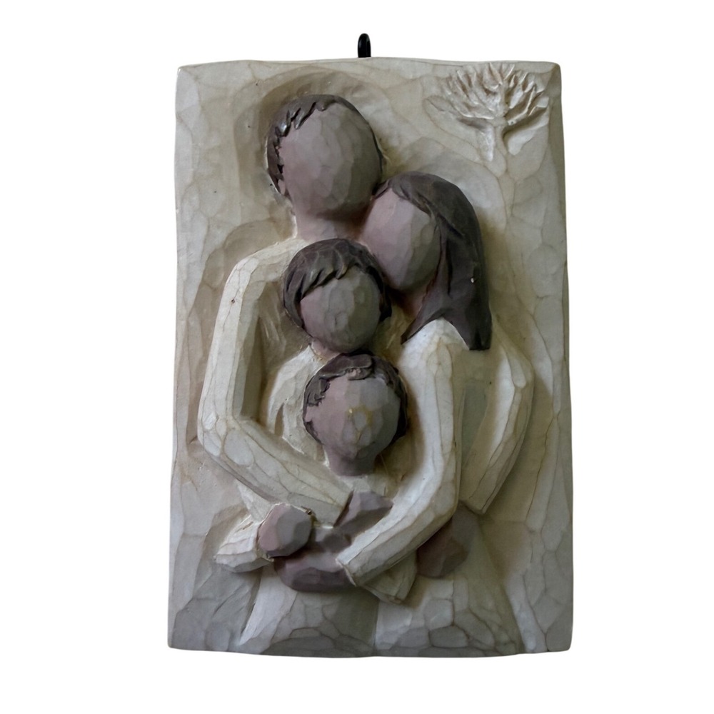 Willow Tree Family Plaque Susan Lordi DEMDACO Lifetime of Love Wall Art 2001